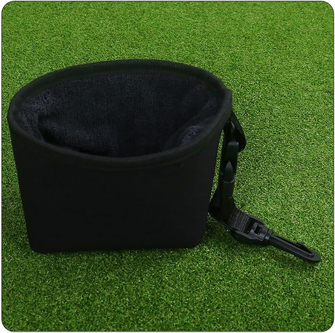 Golf Ball Cleaner Bag Club Cleaning Kit Waterproof Golf Ball Washer Pouch - Image 2
