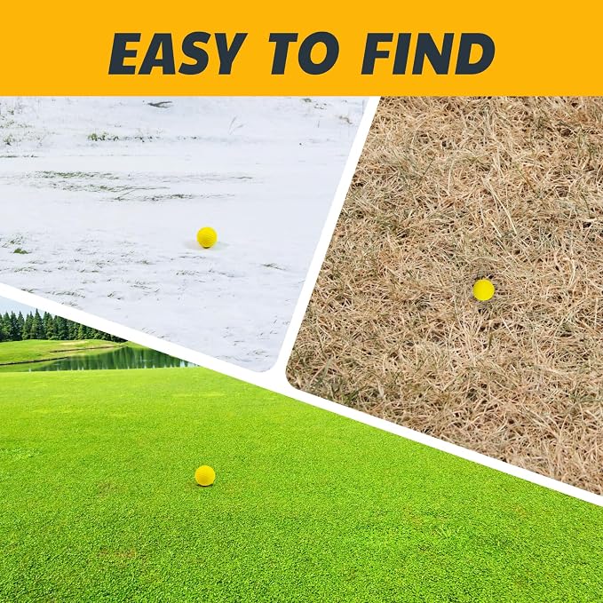 JAYA 24 Pack Foam Golf Practice Balls, Realistic Feel and Limited Flight - Image 6
