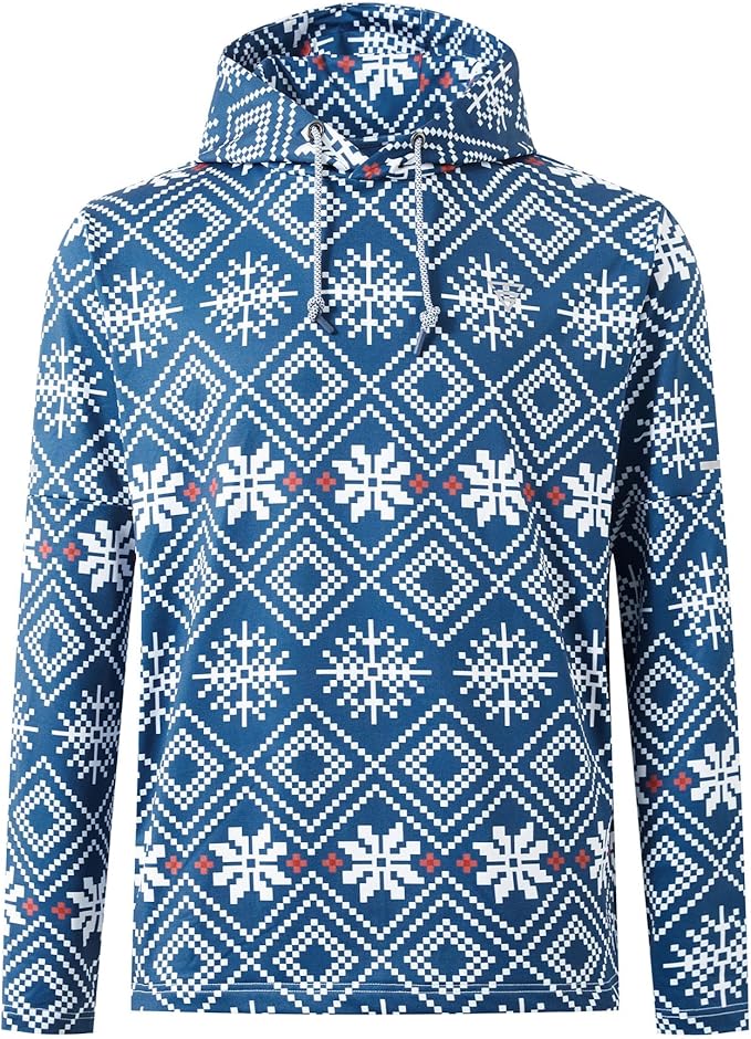 Hoodies for Men Golf Fleece Hooded Sweatshirts Dry Fit Athletic Lightweight by MAELREG