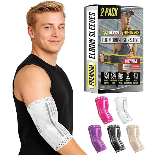 BLITZU Elbow Compression Sleeve by BLITZU