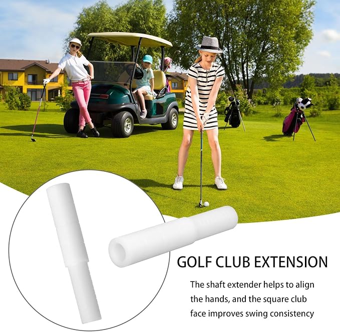 UncleS 10Pcs Golfs Club Shafts Extension Tube Golfs Shafts End Extenders Steel - Image 2