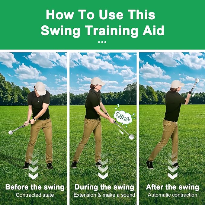 Retractable Golf Swing Trainer - Image 2