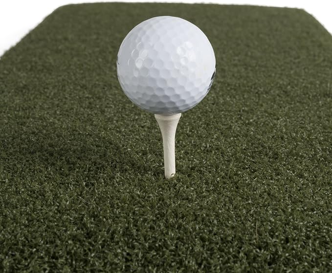 The Original Country Club Elite Real Feel Golf Mats 4'x4' Heavy Duty Commercial by RealFeelGolfMats
