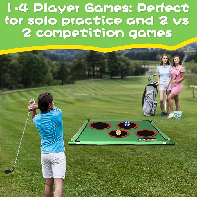 Golf Chipping Game for Outdoor Indoor: Backyard Golf Games for Kids & Adults - Image 6