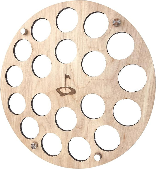 Torched Golf Ball Display Holder Collector’s Case Holds 19 Golf Balls Wall by TorchedProducts