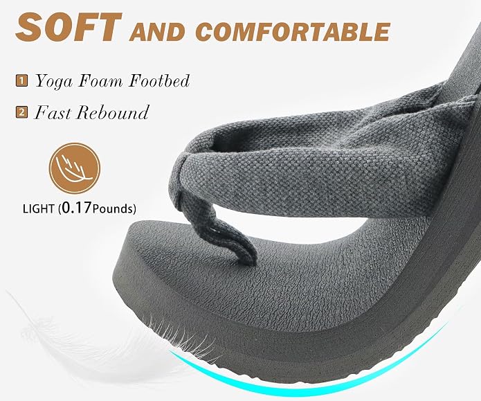 KuaiLu Flip Flops for Women - Image 3