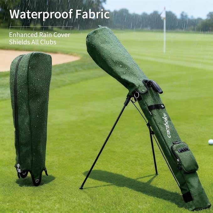 Lightweight Golf Stand Bag, Portable Golf Carry Bag - Image 8