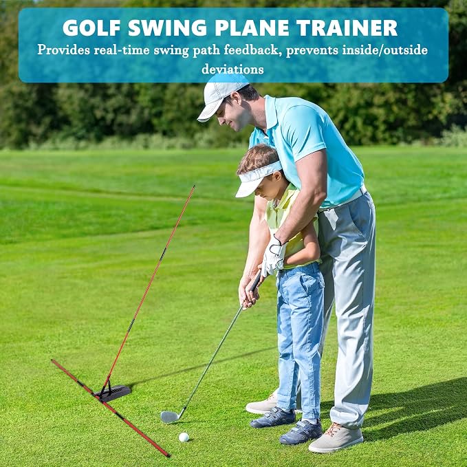 Golf Alignment Stick Holder, Golf Swing Plane Trainer - Image 3