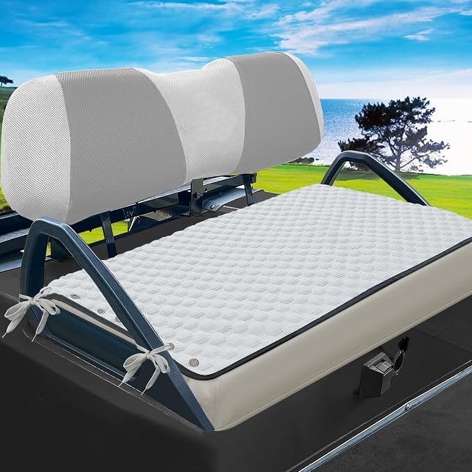YOKYHOM Golf Cart Seat Covers, Universal Fit Golf Cart Seat Towel Blanket by ColorfulLifeCreations