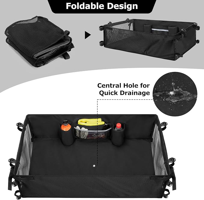 Golf Cart Cargo Mesh Organizer Compatible - Image 3