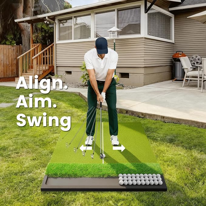 Dual Turf Golf Hitting Mat - Image 4