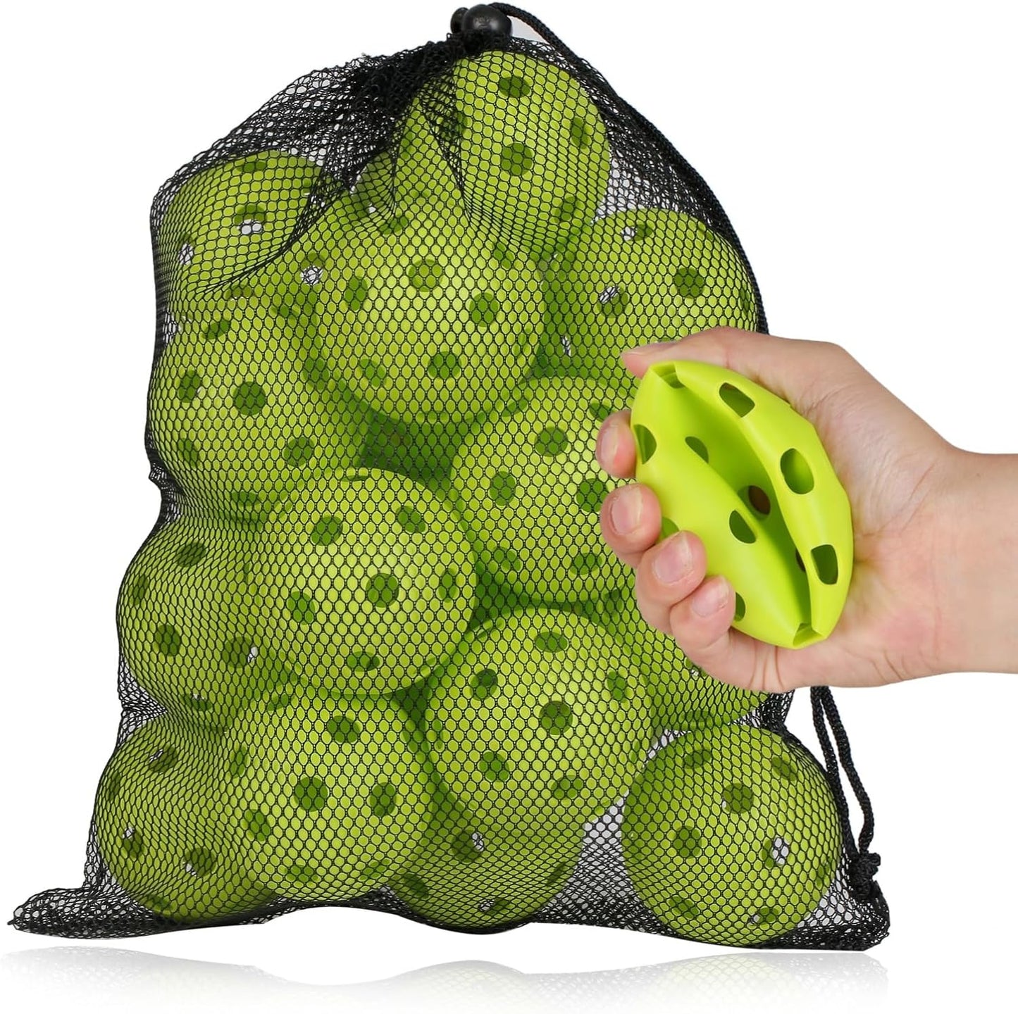 20 Pack Plastic Baseballs 9 Inch Practice Baseballs Softball, Baseballs for Hitting and Pitching Practice - Soft and Lightweight Limit Flight Balls for Training and Softball Games