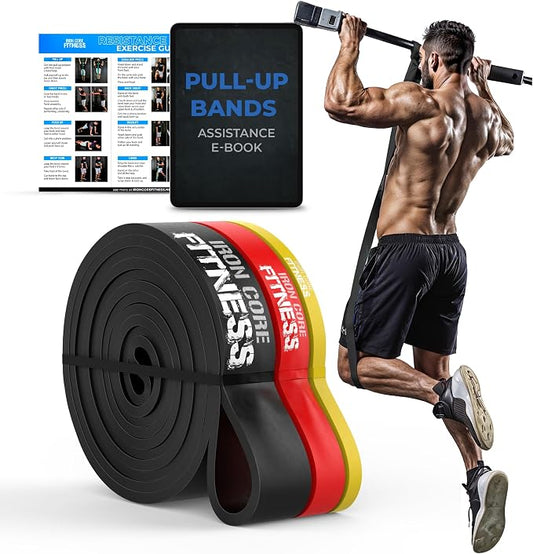 Pull Up Assistance Resistance Bands by IronCoreFitness