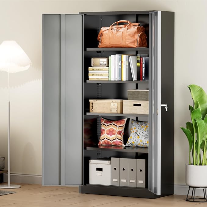 Greenvelly Metal Storage Cabinet - Image 8