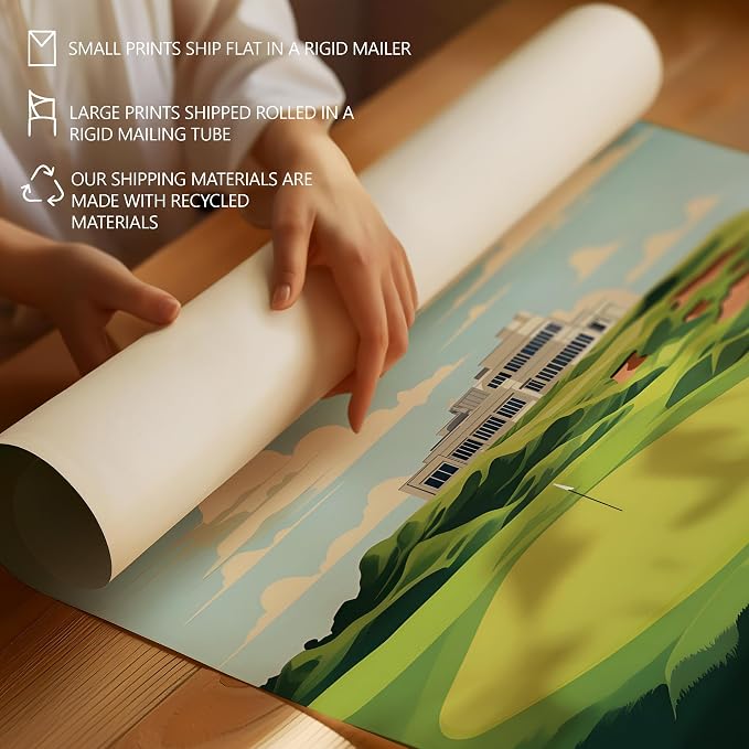 Golf Course Premium Giclee Fine Art Prints - Image 8