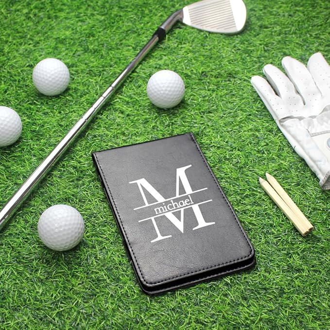 Personalized Golf Scorecard Holder – Custom Golf Score Card Cover - Image 5