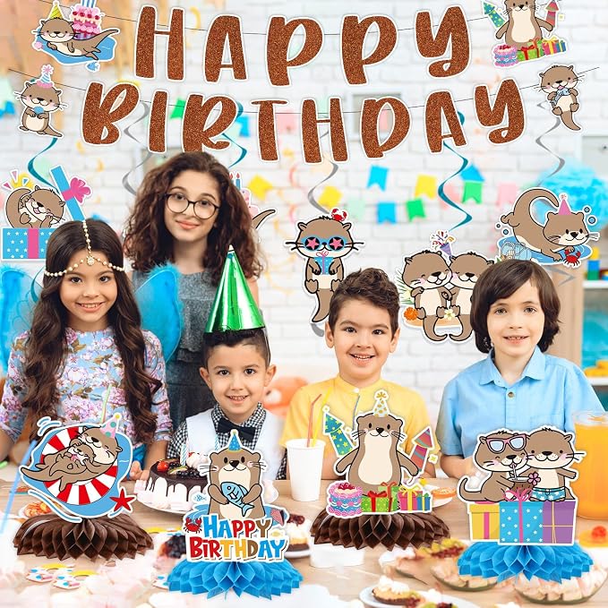 Otter Birthday Party Decorations - Image 5