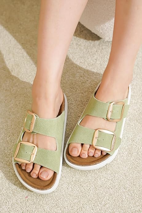 Project Cloud Genuine Leather Platform Sandals Women Footwear - Image 5
