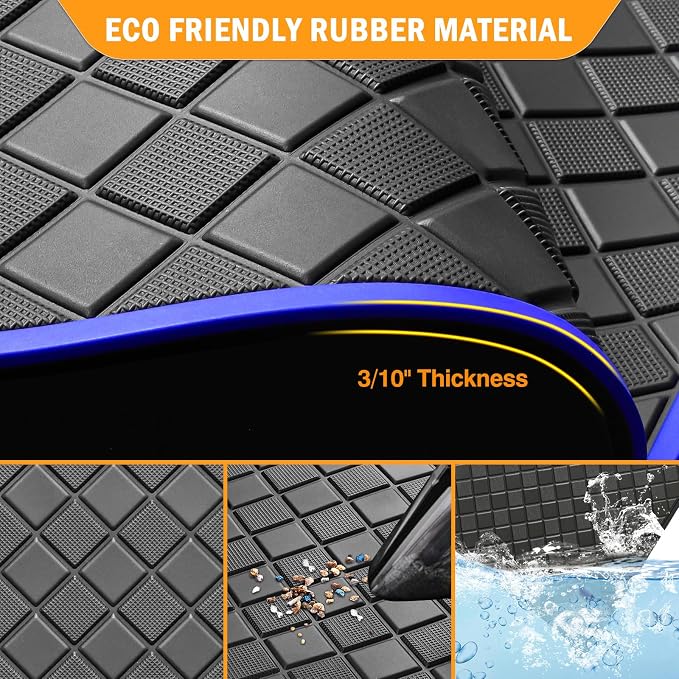 Golf Cart Floor Mat for Yamaha, Customize Non-Slip Full Coverage Liner Matt - Image 6