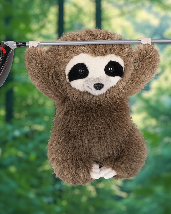 Big Teeth Funny Plush Driver Headcover Animal, Groundhog Gopher Penguin Driver - Image 4