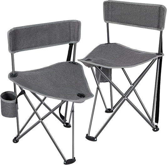 REDCAMP 2 Pack Tall Tripod Chairs by REDCAMP