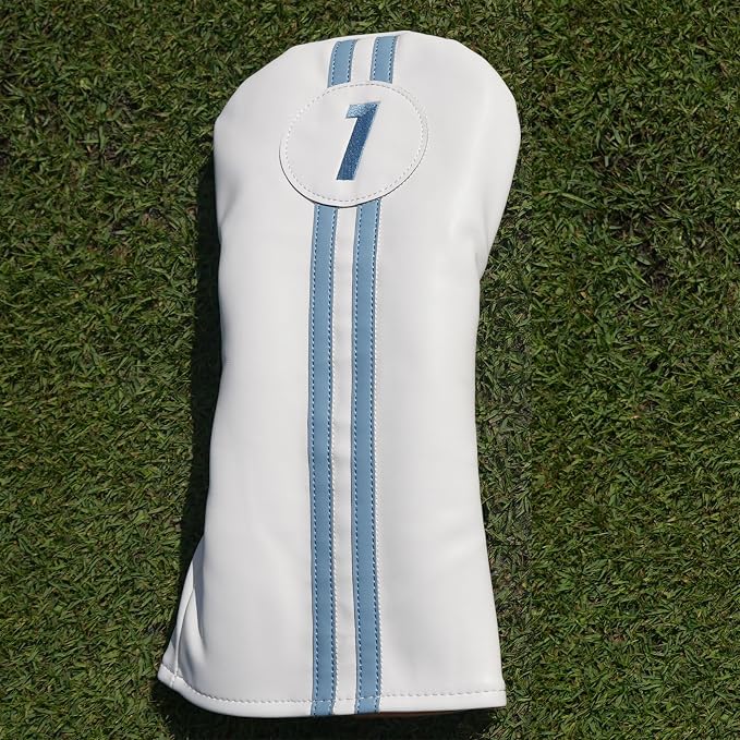 Single Headcover, Easy Slip-On Easy-Off Golf Club Head Cover, Fleece Lined - Image 3
