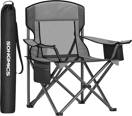 SONGMICS Camping Chair, Folding Lawn Chair by SONGMICSbySONGMICSHOME