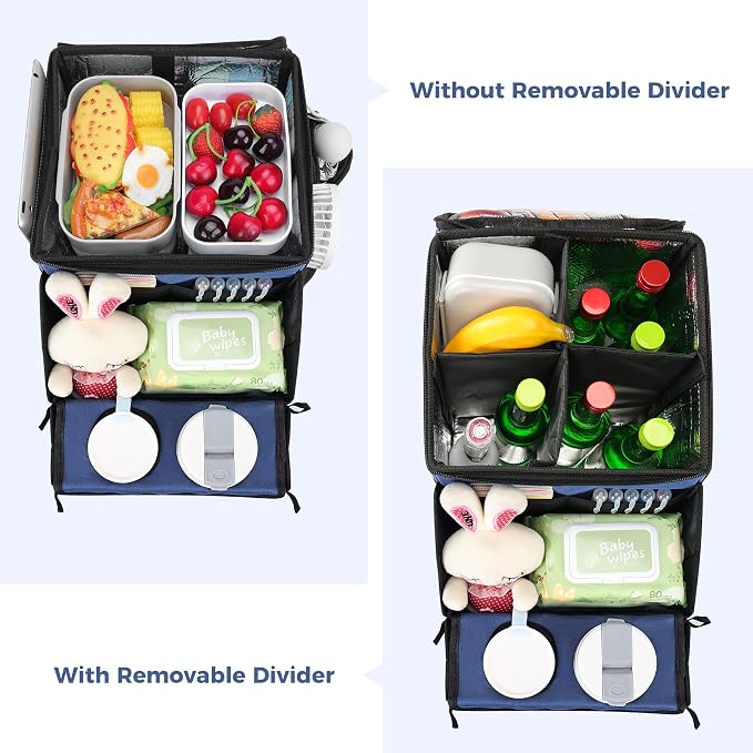 COOLBEBE Car Seat Organizer, Backseat Car Organizer - Image 4