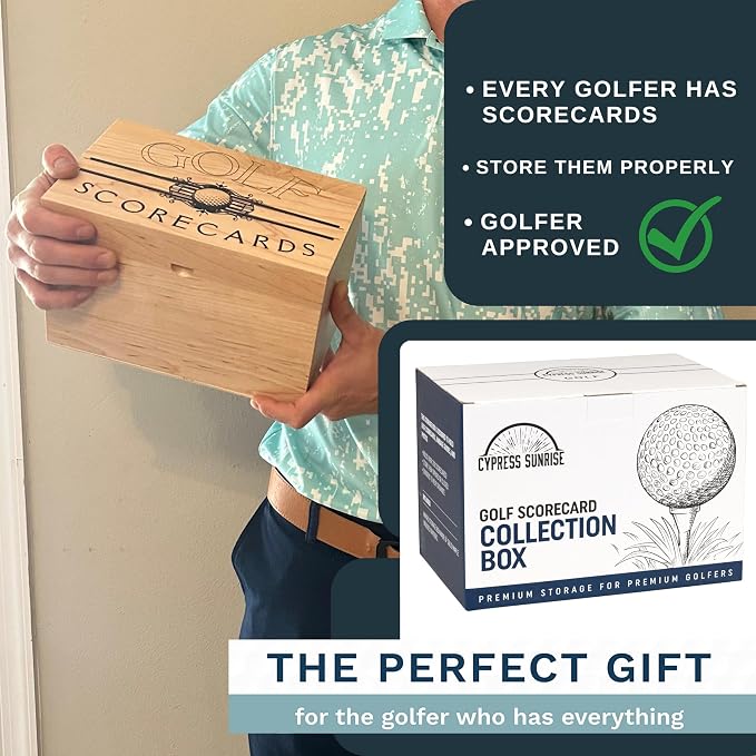 Golf Scorecard Collection Box - Image 5