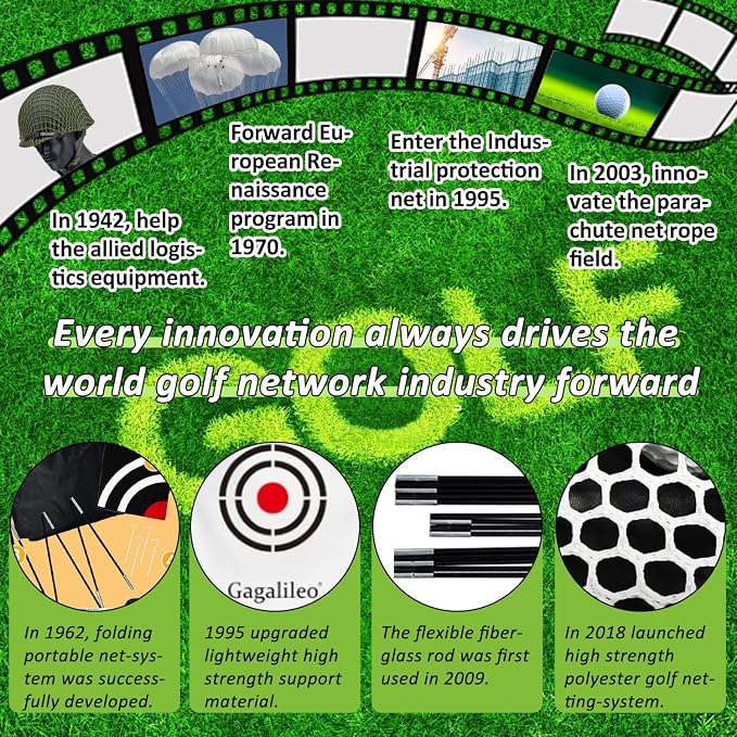 Gagalileo Golf Target Cloth: Protective Net Portable Easy Setup - Image 9