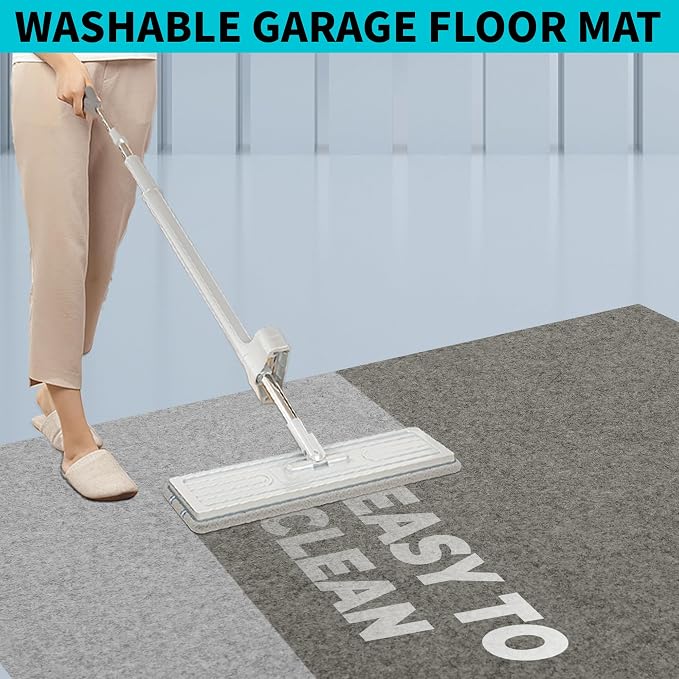 10L0L Golf Cart Garage Mat, Waterproof, Oil-Resistant, Anti-Slip Universal - Image 4