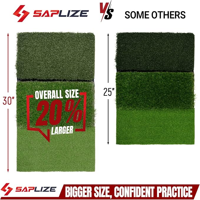 SAPLIZE Foldable Heavy-Duty Golf Hitting Mat - Image 2