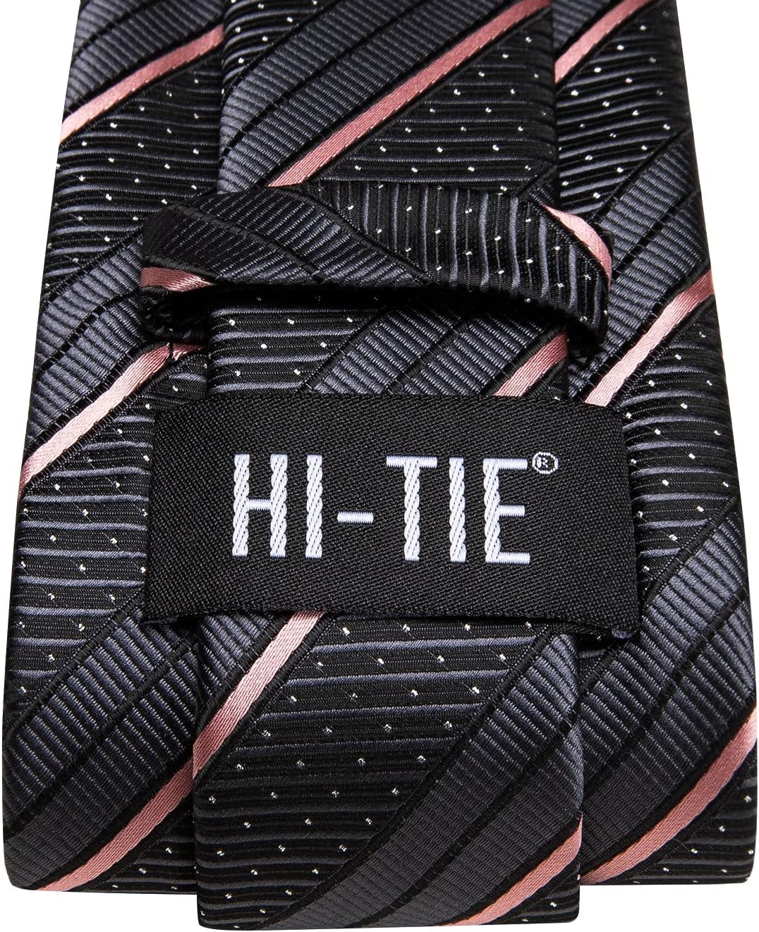 Hi-Tie Men 63inches Tie Set Extra Long Necktie Paisley Tie Pocket Suqare Cufflinks Big and Tall Men Tie