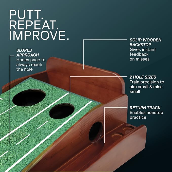 Perfect Practice Golf Putting Mat - Image 6