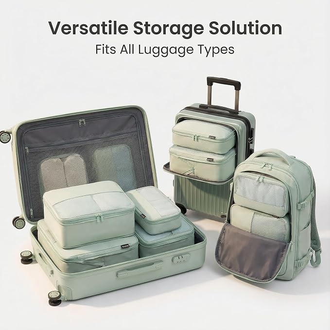 4 Piece Compression Packing Cubes - Image 8