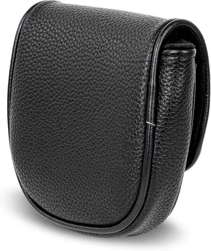 Craftsman Golf Leather Black Mallet Putter Headcover Head Cover Protector Case by CRAFTSMANGOLF