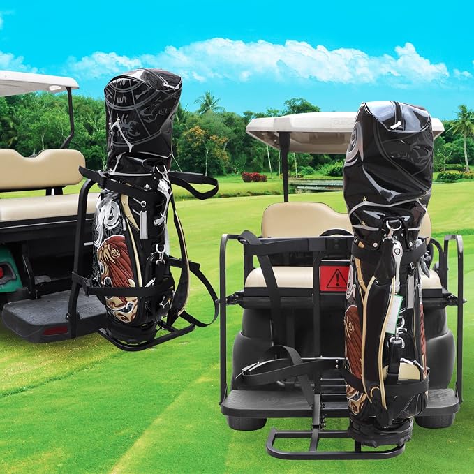 Roykaw Universal Golf Cart Rear Seat Bag Holder Compatible - Image 7