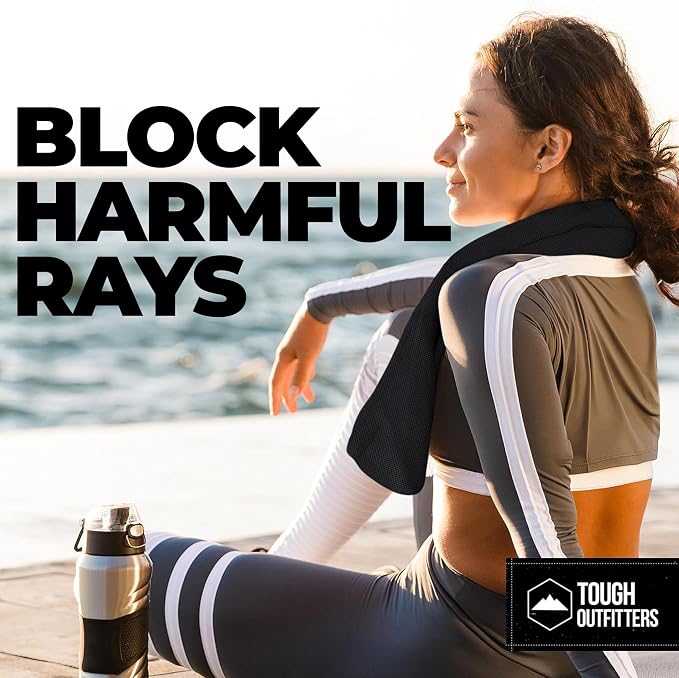Tough Outdoors Cooling Towels for Neck Face - Image 5
