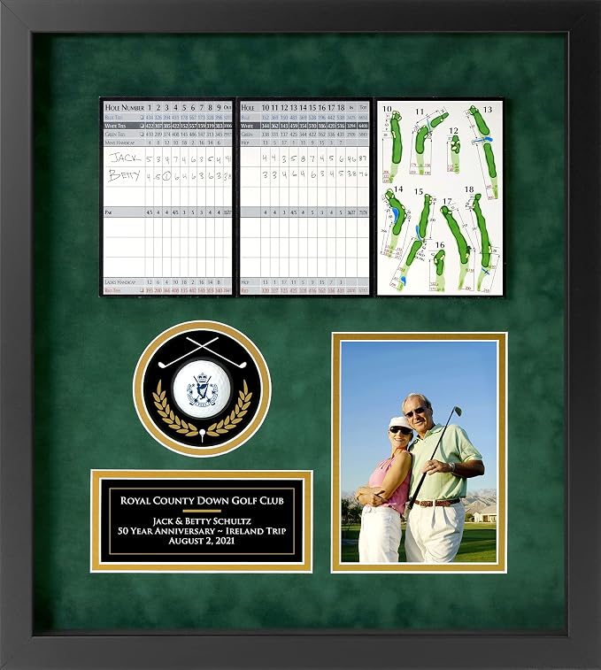 Universal Golf Achievement, Award Display Case Frame by MASTERPIECEFRAMINGIMAGING