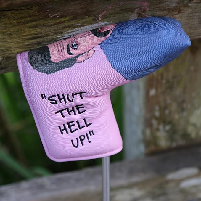 Golf Club Headcover, Funny Driver Head Cover, Mallet Blade Putter Head Cover - Image 4