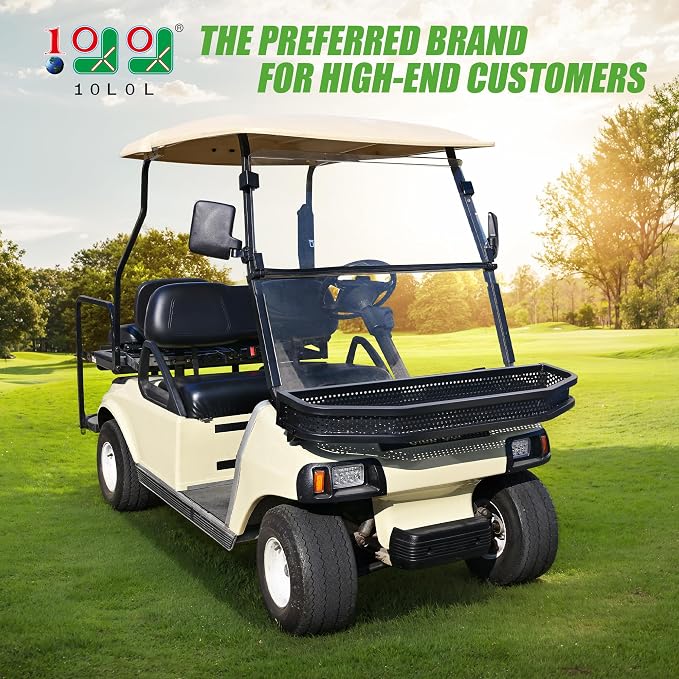 Club Car DS/Precedent Front Cargo Basket Clay Outer Utility - Image 2