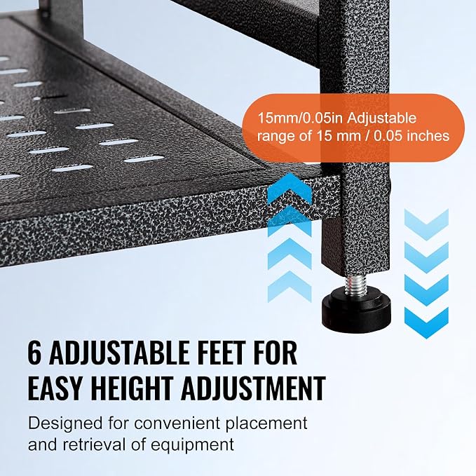 VEVOR Golf Bag Organizer, Golf Bag Storage Rack Stand Holder, Sports Equipment - Image 5