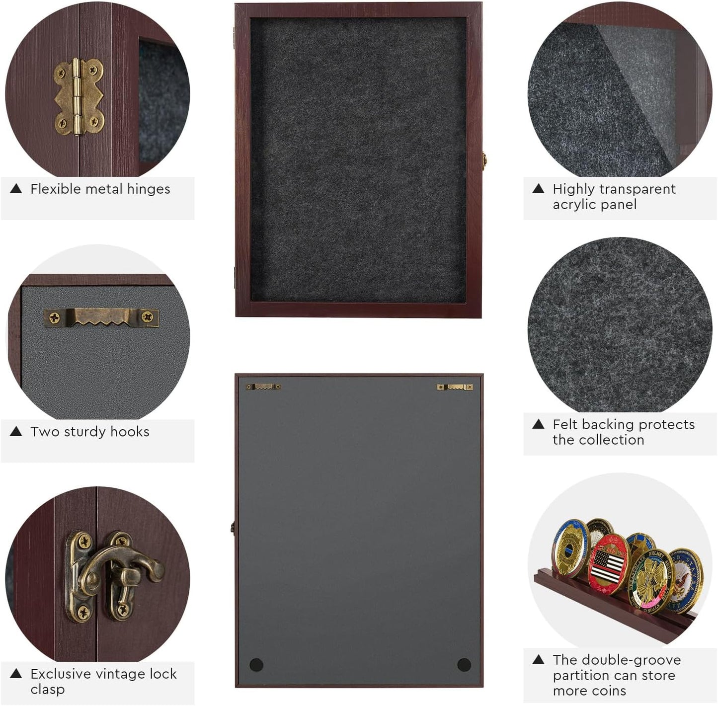 13X17 Large Jersey Frame Display Case, Shadow Box Frame with Slot for Graduation/Pet/Medal/Coin/Wedding Keepsakes, Anniversary/Birthday/Bridal Shower/Engagement/Wedding Registry/House Warming Gifts