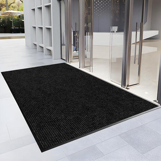 3′ x 41′ Front Door Mat Indoor Outdoor Entrance, Commercial Floor Mat Heavy Duty Dirt Trapper Entryway Doormat, Custom Size Non Slip Rubber Backing Welcome mat, Door Mat for High Traffic Area