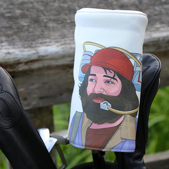 Golf Club Headcover, Funny Driver Head Cover, Mallet Blade Putter Head Cover - Image 3