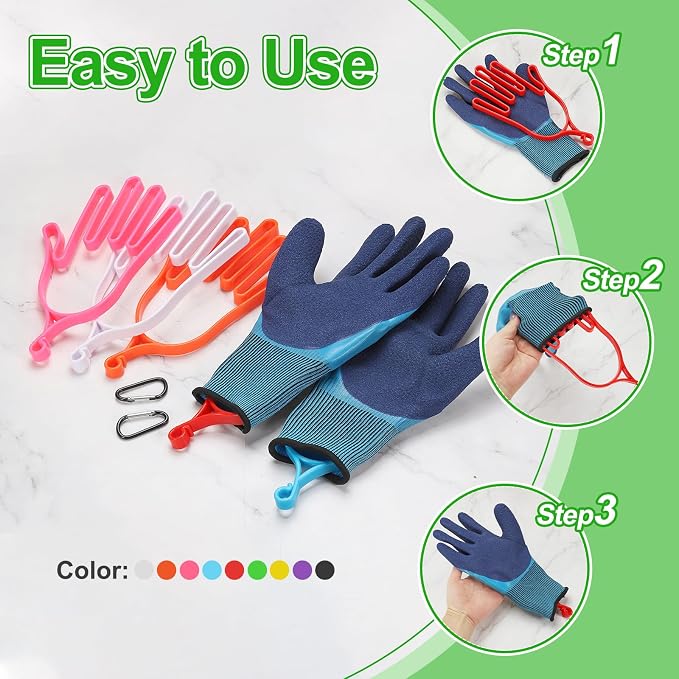 PATIKIL Golf Gloves Stretcher, Plastic Keeper Support Rack Holder Dryer Hanger - Image 5