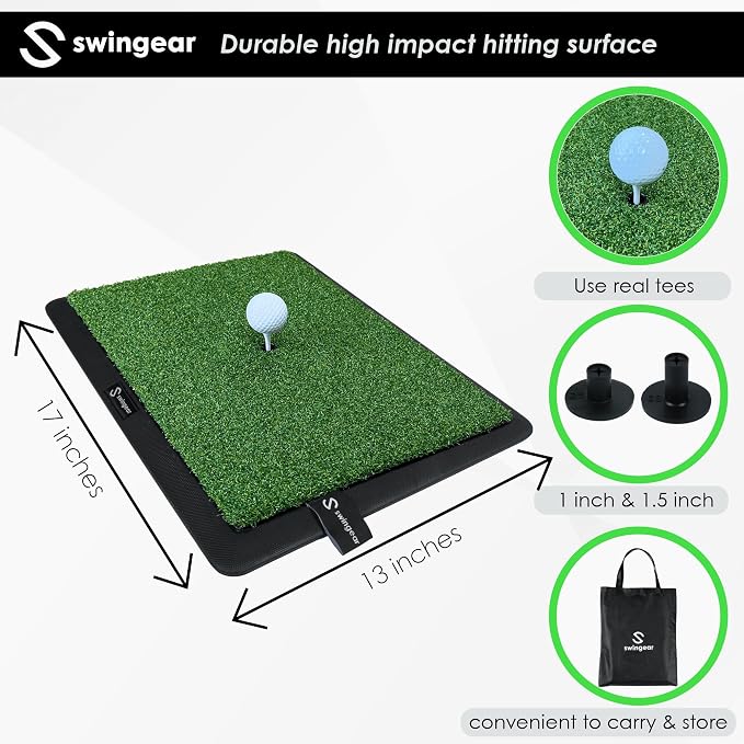 2 in 1 Golf Hitting Mat - Image 3