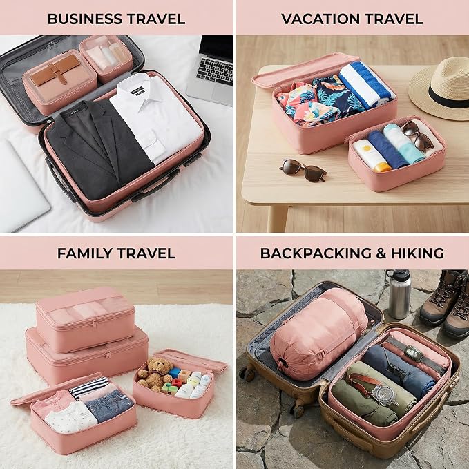 4 Piece Compression Packing Cubes - Image 7