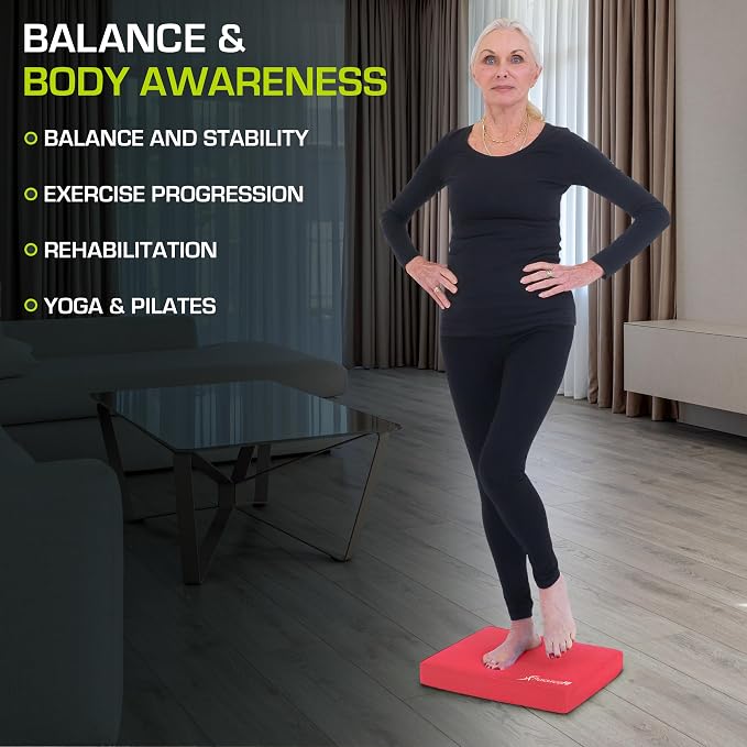 ProsourceFit Exercise Balance Pad – Non-Slip Cushioned Foam Mat & Knee Pad - Image 5