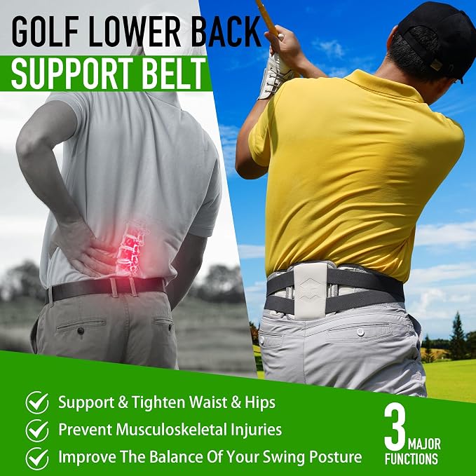 GAIARENA Golf Lower Back Support Belt - Image 2